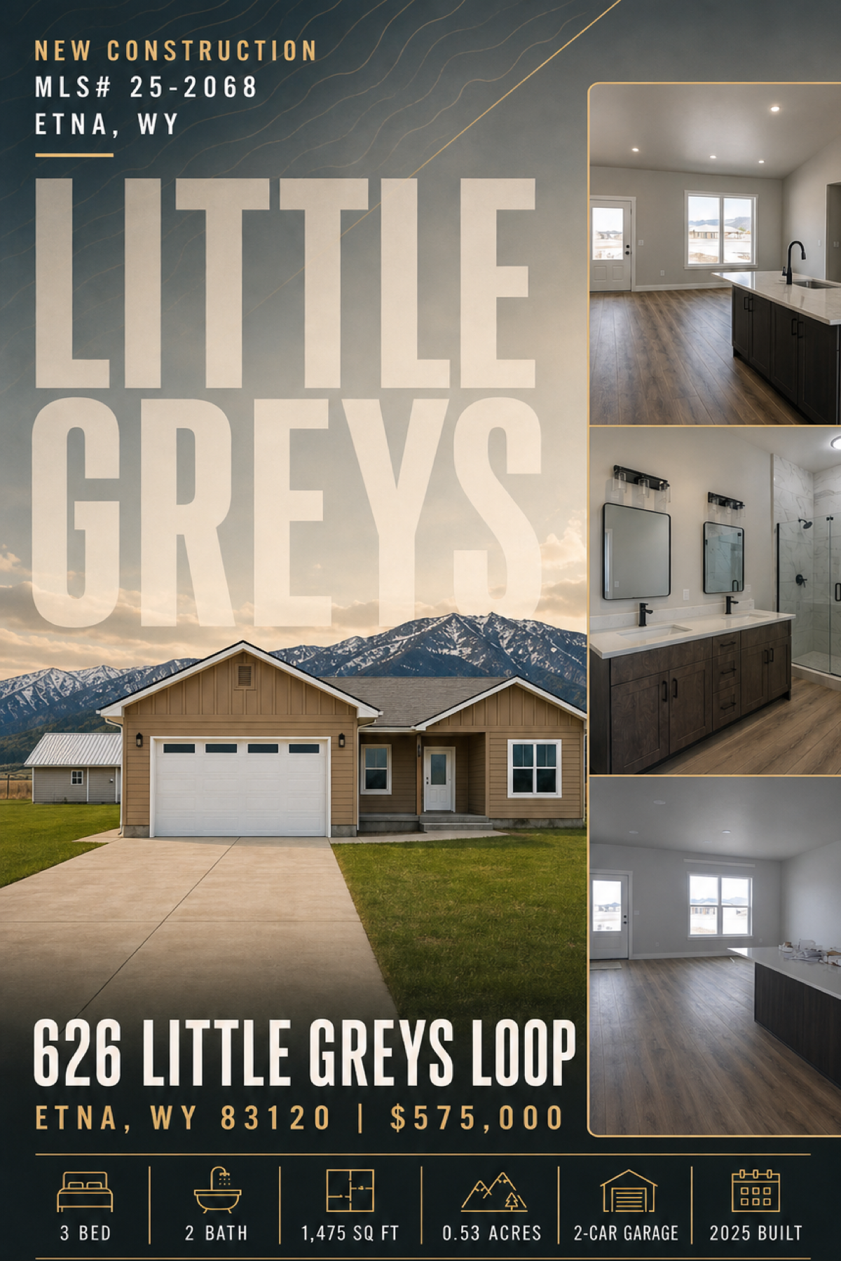 626 LITTLE GREYS Loop listing poster