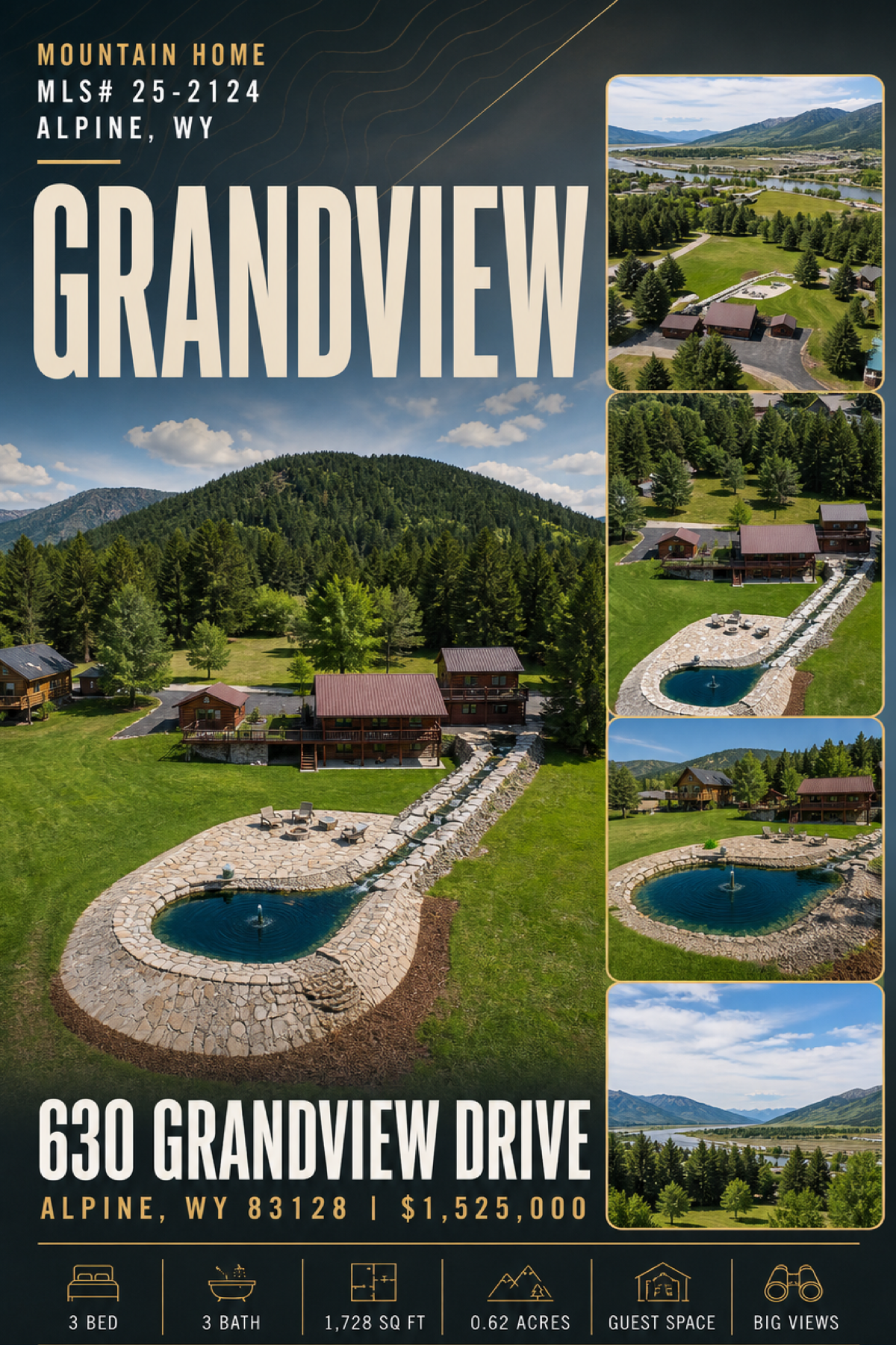 630 GRANDVIEW Drive listing poster